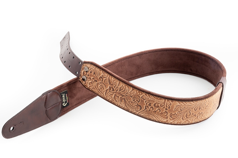 Ремень для гитары RightOn Straps Mojo Sandokan Beige артикул 331656Si-1 фото 3