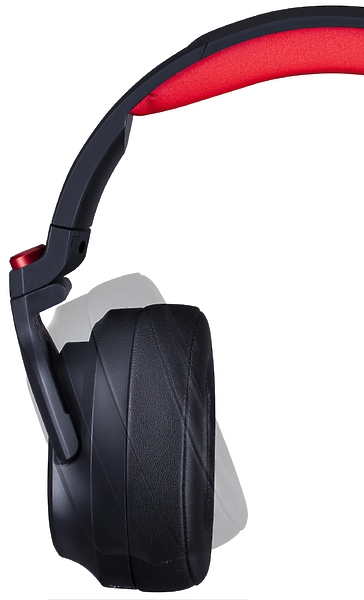Беспроводная игровая гарнитура Redragon NOMEN черно-красная артикул 324007Si-1 фото 11