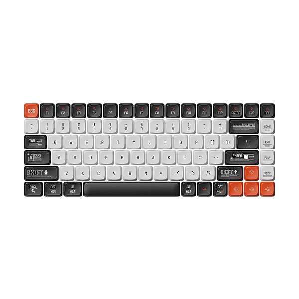 Колпачки для клавиш LOFREE Keycaps ALERT (84 шт) артикул 330598Si-1
