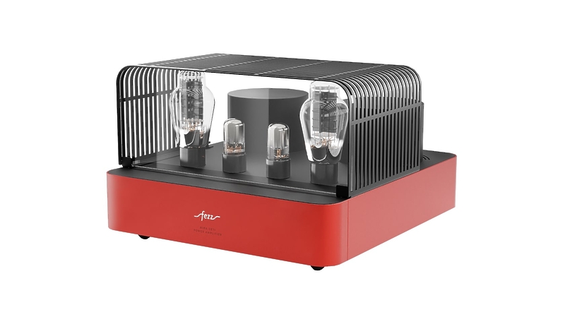 Монофонический усилитель мощности Fezz Audio Mira Ceti 300b Power Amplifier EVO Burning Red артикул 334077Si-1 фото 4