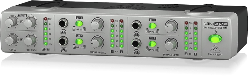 Микшер-усилитель Behringer AMP800 V2 артикул 315270Si-1 фото 4