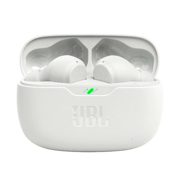 Беспроводные наушники JBL Vibe Beam True White артикул 313924Si-1