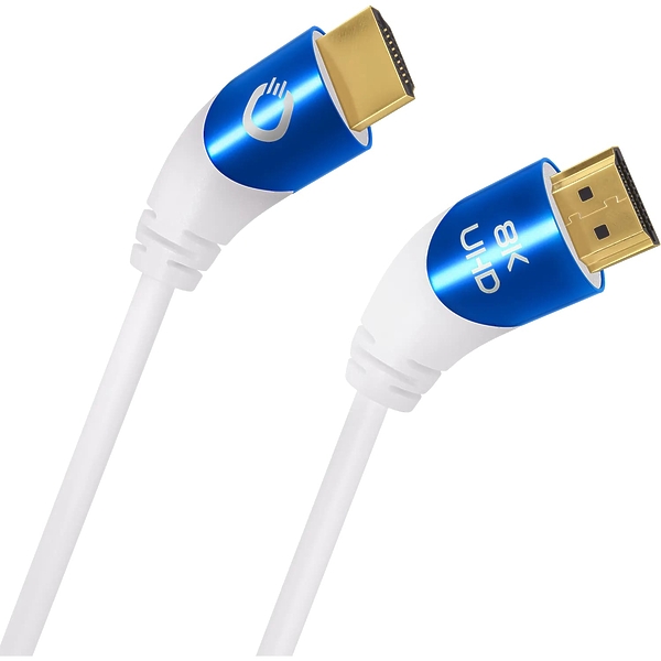 HDMI кабель Oehlbach PERFORMANCE Shape Magic 40 UHD White 1,0 m артикул 334752Si-1