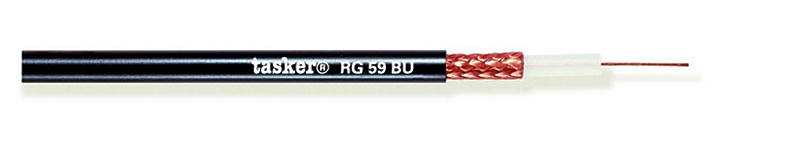 Кабель коаксиальный Tasker RG 59 B/U артикул 317346Si-1
