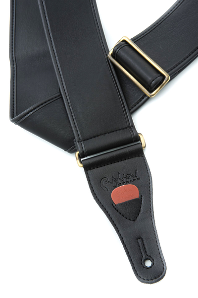 Ремень для гитары RightOn Straps Special Pianissimo Black артикул 331631Si-1 фото 3