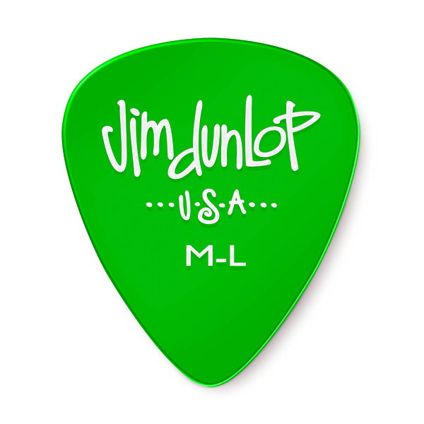 Медиаторы Dunlop 486RML Gels M-L Green (72 шт) артикул 319808Si-1