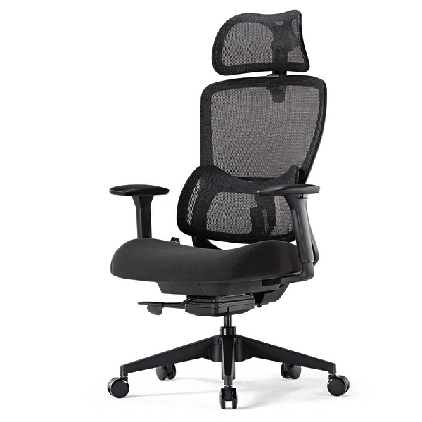 Компьютерное кресло EUREKA ERK-OC15-B, черное артикул 318938Si-1