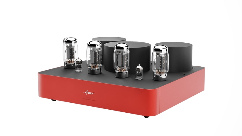 Ламповый усилитель мощности Fezz Audio Titania Power Amplifier EVO Burning Red артикул 332490Si-1 в интернет-магазине «HiFiRussia»