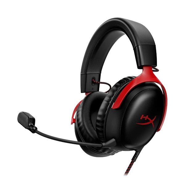 Игровая гарнитура HyperX CLOUD III Black-Red артикул 309028Si-1
