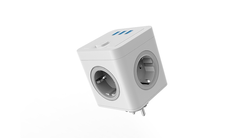Сетевой фильтр Ritmix RM-043 White артикул 313311Si-1 фото 3