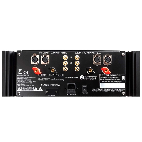 Интегральный усилитель Audio Analogue Maestro Anniversary RR Silver артикул 314207Si-1 фото 5