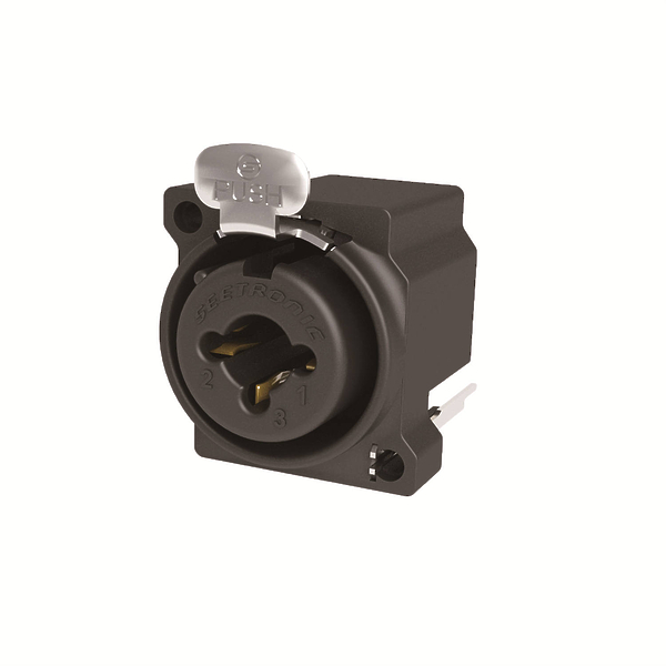 Разъем панельный Combo(Jack6.35mm/XLR) Seetronic SJSDF6V артикул 306529Si-1