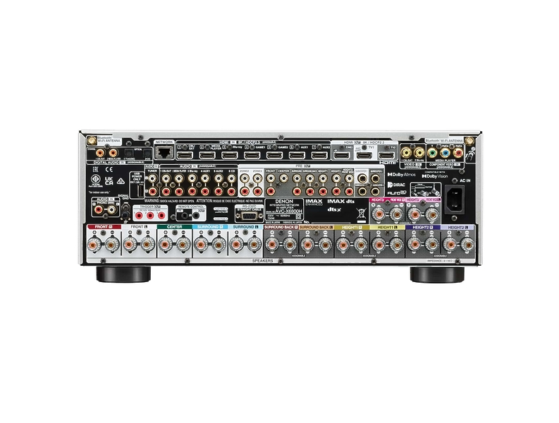 AV ресивер Denon AVC-X6800H Silver артикул 325119Si-1 фото 6