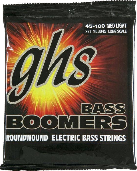 Струны для бас-гитары GHS Strings ML3045 артикул 312465Si-1