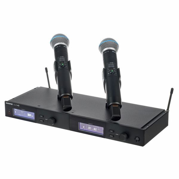 Радиосистема с ручным передатчиком Shure SLXD24DE/B58 H56 (518-562MHz) артикул 331211Si-1 фото 3