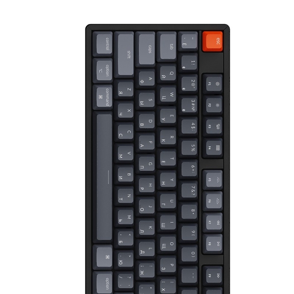 Беспроводная механическая клавиатура Keychron K10, Full size, RGB, Brown Switch артикул 318950Si-1 фото 5
