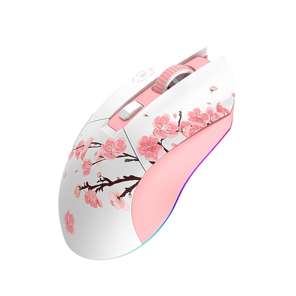 Беспроводная игровая мышь Dareu EM901X Sakura Pink артикул 324977Si-1 фото 4