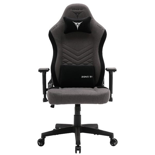 Кресло компьютерное игровое ZONE 51 BASTION Grey артикул 312611Si-1