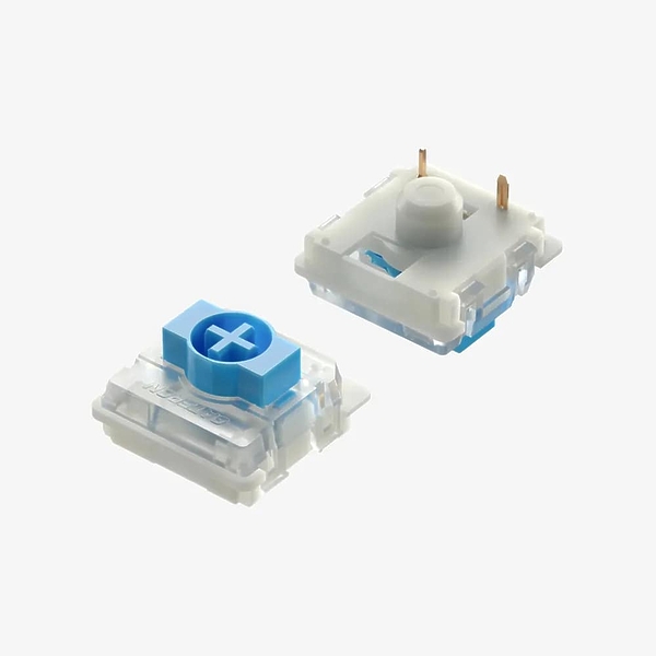 Беспроводная механическая клавиатура Nuphy AIR60v2 Ionic White, RGB, Hot Swap, Blue Switch артикул 327673Si-1 фото 3