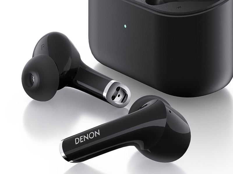 Наушники Denon Noise Cancelling Earbuds Black артикул 325122Si-1 фото 5