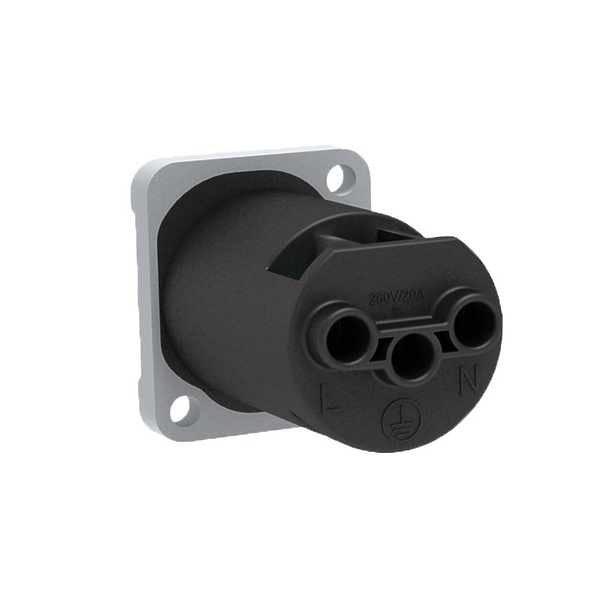 Разъем панельный Powercon Seetronic SAC3MPB-M артикул 306553Si-1