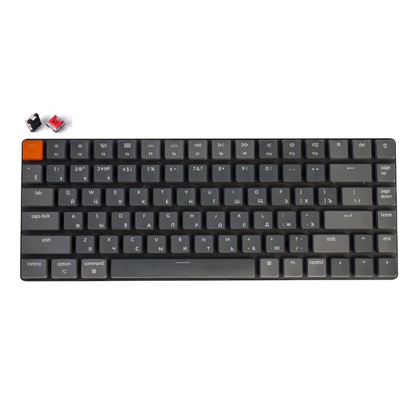 Беспроводная механическая клавиатура Keychron K3 RGB, Red Switch артикул 307116Si-1