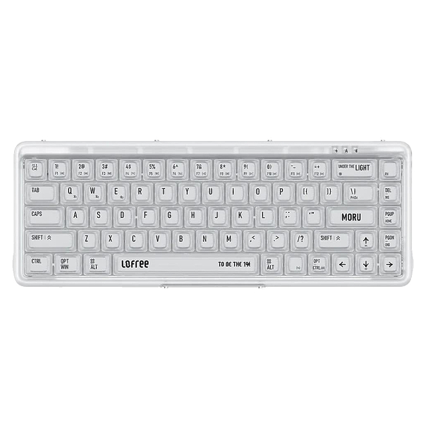 Беспроводная механическая клавиатура LOFREE OE907 1% Moru Transparent артикул 330581Si-1