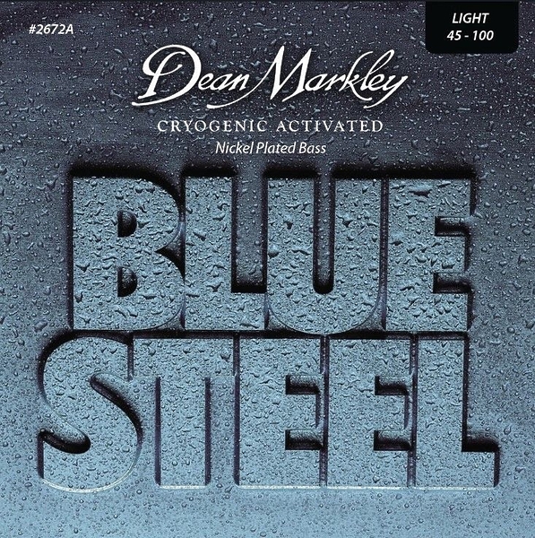 Струны для бас-гитары Dean Markley DM2672A Blue Steel NPS артикул 332725Si-1