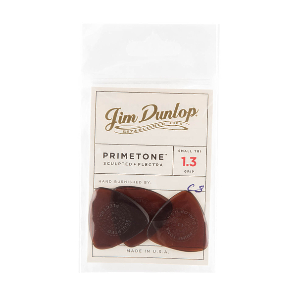 Медиаторы Dunlop 516P130 Primetone Small Triangle Grip (3 шт) артикул 312957Si-1