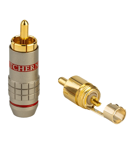 Разъём Tchernov Cable RCA Plug Standard S Red артикул 326898Si-1 фото 3