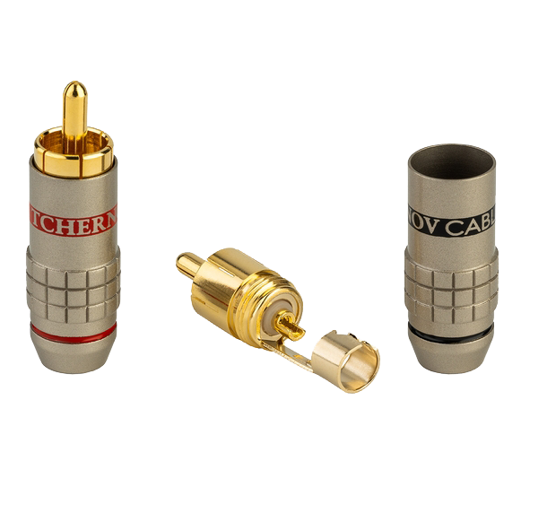 Разъём Tchernov Cable RCA Plug Standard S Red артикул 326898Si-1 фото 4