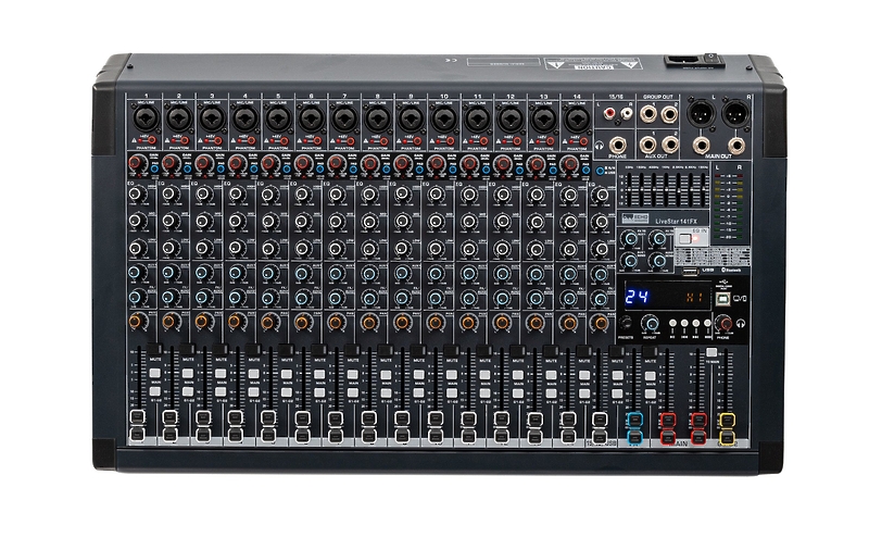 Микшерный пульт Echo Acoustic LiveStar 141FX артикул 330028Si-1
