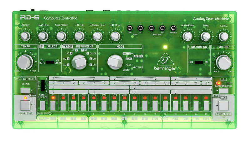 Аналоговая драм-машина Behringer RD-6-LM артикул 318494Si-1 фото 7