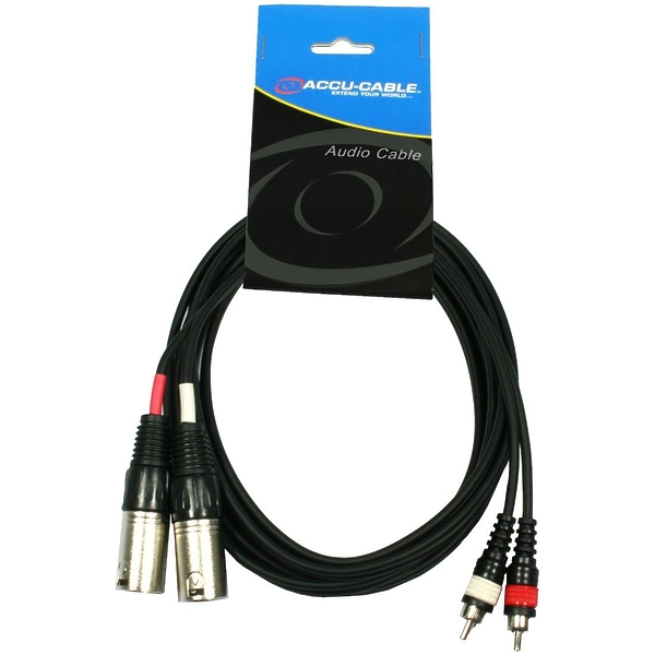Кабель ADJ AC-2XM-2RM/3 артикул 310694Si-1 фото 3