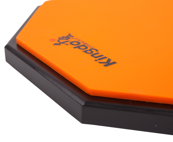 Пэд тренировочный KINGDO DRUM PAD SILICAGEL ORANGE артикул 320594Si-1 фото 5