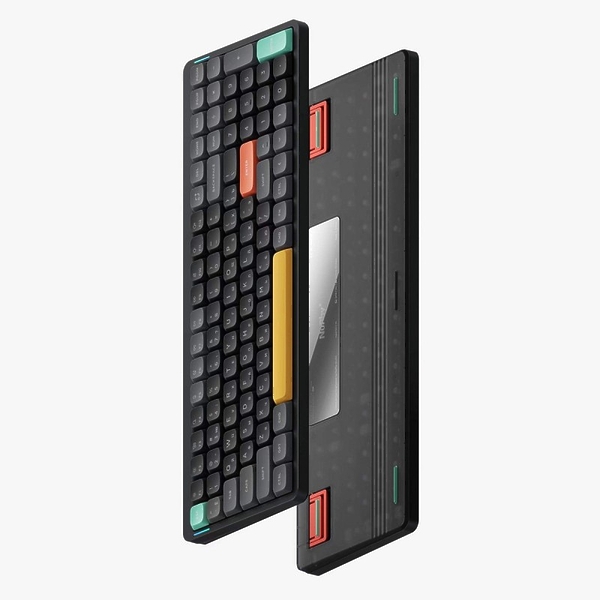 Беспроводная механическая клавиатура QMK Nuphy AIR96v2 Basalt Black, RGB, Hot Swap, Brown Switch артикул 328625Si-1 фото 4