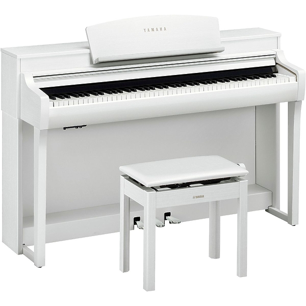 Цифровое пианино Yamaha CSP-255WH (банкетка в комплекте) артикул 323536Si-1