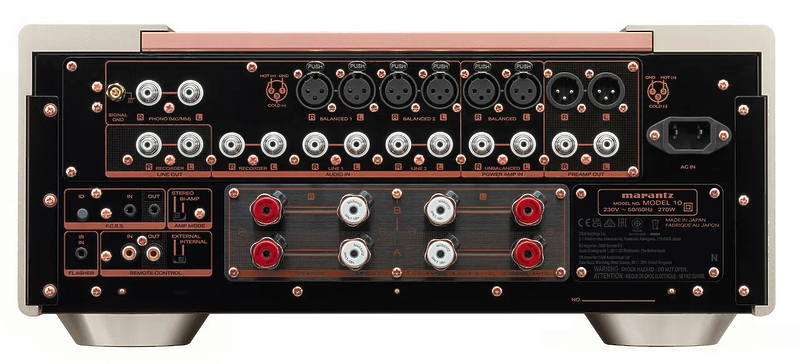 Интегральный усилитель Marantz Model 10 Champagne артикул 329588Si-1 фото 6
