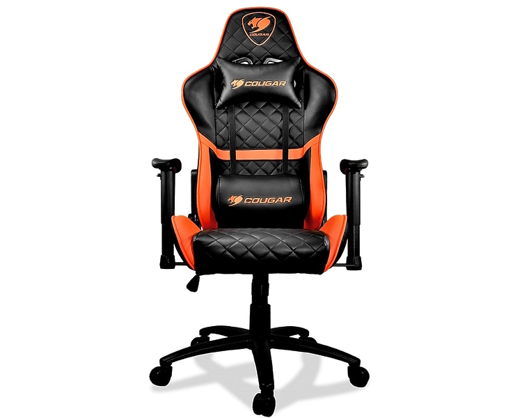 Кресло компьютерное игровое Cougar ARMOR One Black-Orange артикул 321588Si-1