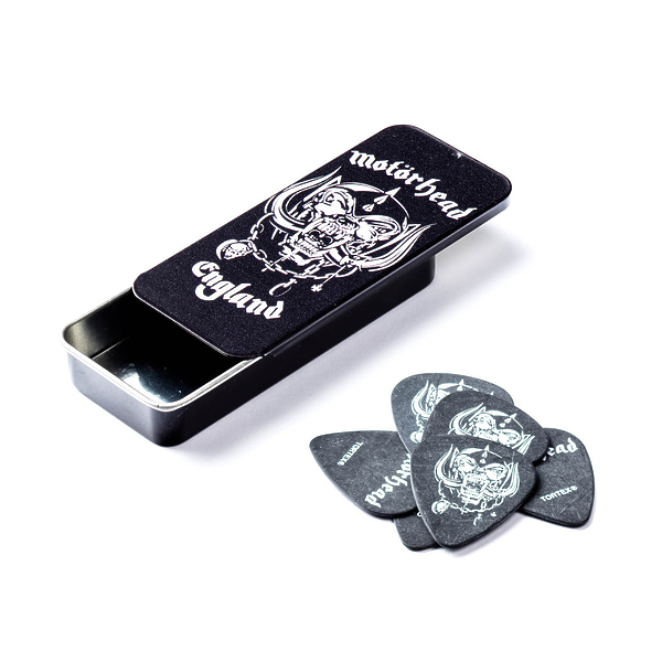 Медиаторы Dunlop MHPT01 Motorhead Pick Tin (6 шт) артикул 313011Si-1