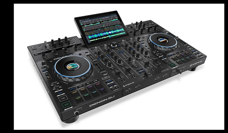 DJ-контроллер Denon Dj Prime 4+ артикул 307322Si-1 фото 5