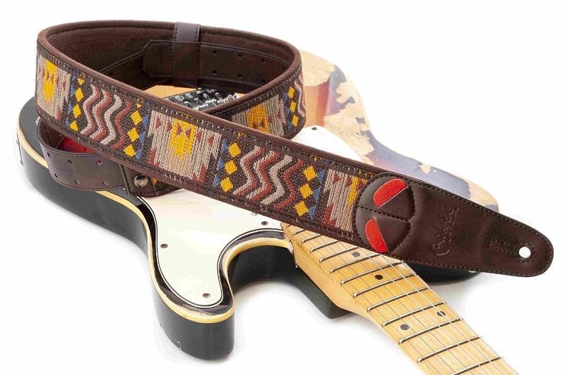Ремень для гитары RightOn Straps Mojo Azteca Unique артикул 331603Si-1 фото 5
