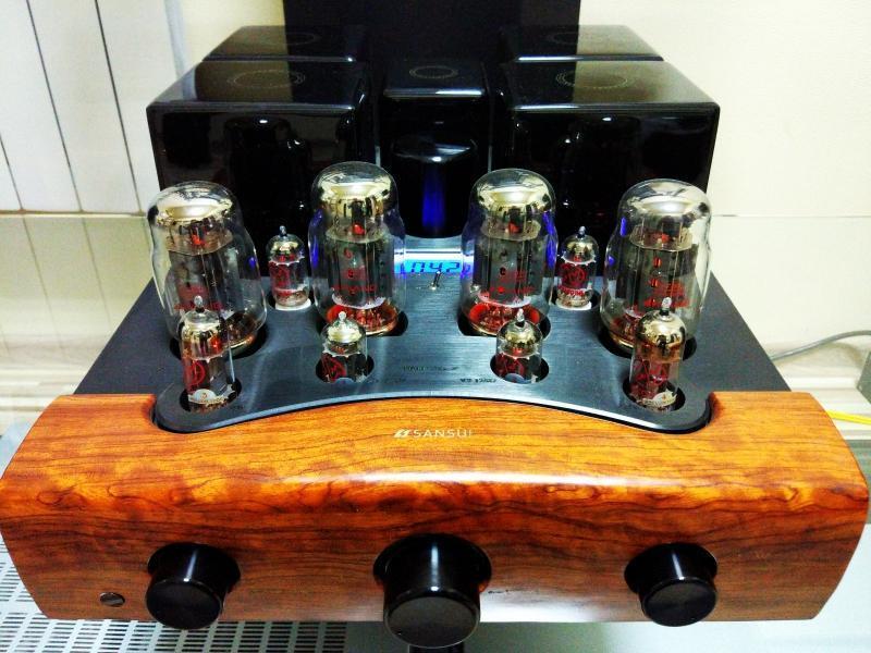 Мощный ламповый усилитель Sansui T88-P артикул 406741-1 в интернет-магазине «HiFiRussia»