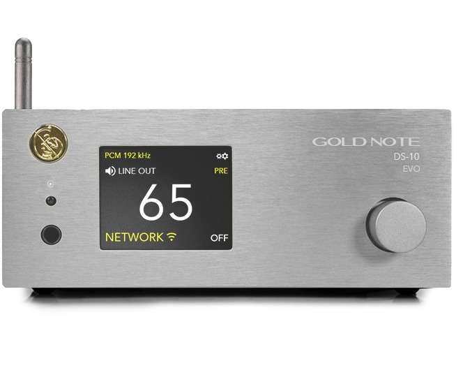 Стример-усилитель для наушников Gold Note DS-10 Silver артикул 307989Si-1 в интернет-магазине «HiFiRussia»