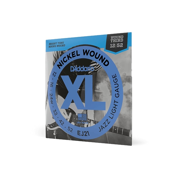 Струны для электрогитары D'Addario EJ21 артикул 315280Si-1