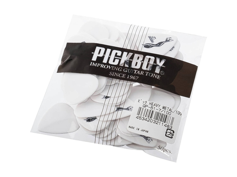 Медиаторы Pickboy Celltex Heavy Metal GP-51-7/100 (50 шт) артикул 332349Si-1 фото 3