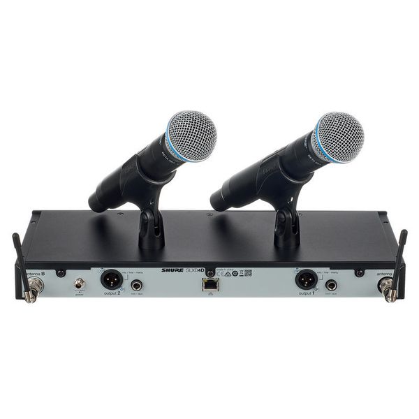 Радиосистема с ручным передатчиком Shure SLXD24DE/B58 H56 (518-562MHz) артикул 331211Si-1 фото 6