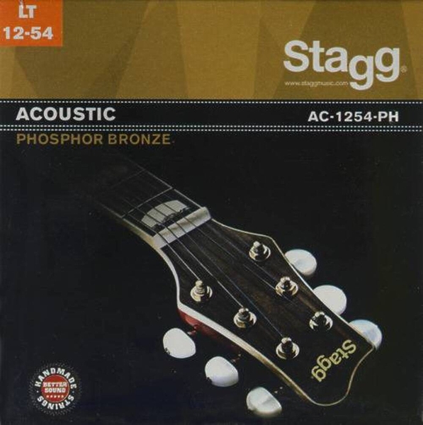 Струны для акустической гитары Stagg AC-1254-PH артикул 320798Si-1