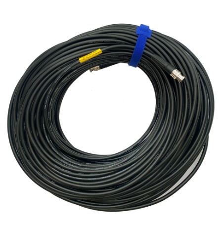 Кабель мобильный/сценический GS-PRO 6G SDI BNC-BNC (black) 70 метров артикул 313954Si-1