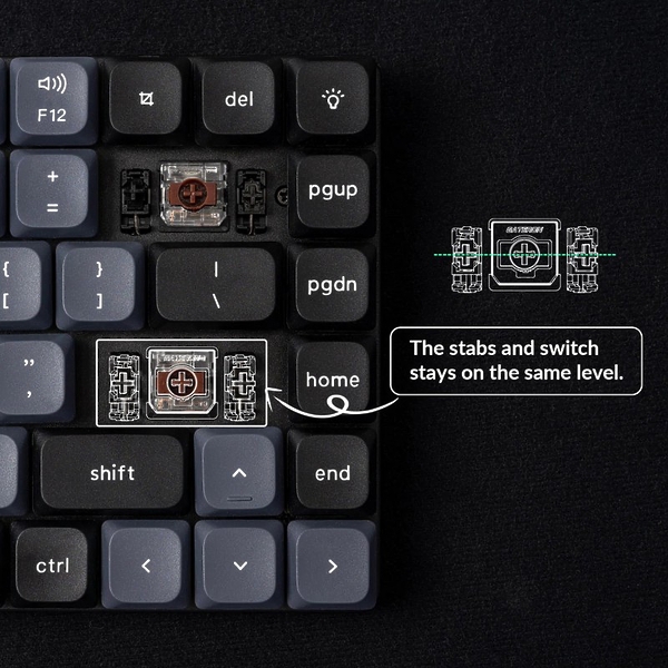 Беспроводная клавиатура Keychron K3 Pro, Gateron Brown Switch артикул 314927Si-1 фото 7